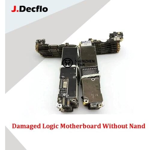Damaged Motherboard Logic Board Without Nand For iPhone 6 6P 6S 6SP 7 7P 8 8P X Non-Working Practice Board Desoldering IC Parts