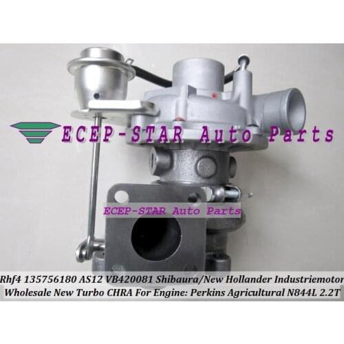 RHF4 135756180 13575-6180 AS12 VA420081 Turbo For New Hollander for SHIBAURA Industriemotor For Perkin s N844L N844L-T 2.2T