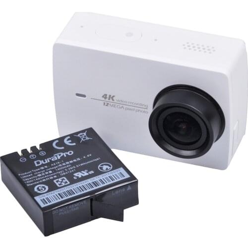 1pc 1400mAH AZ16-1 AZ16 for Xiaomi YI 4K Batteries Replacement Li-ion battery for Xiaoyi Action 2 Camera Rechargeable Battery