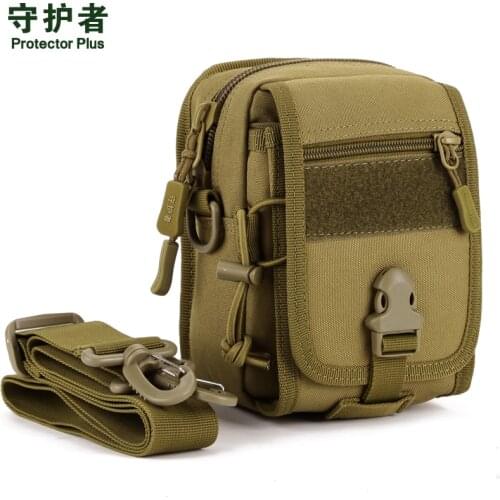 Military Molle EDC Pouch Protector Plus K301 Outdoor Sports Bag Camouflage Nylon Tactical Belt Pouch 5.5" Mobile Pack