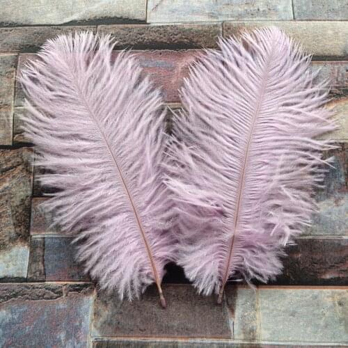 Hot 10pcs High Quality Light Purple ostrich feathers 6-8 inches/15-20 cm for Wedding Party Decor Accessories Wedding Decoration