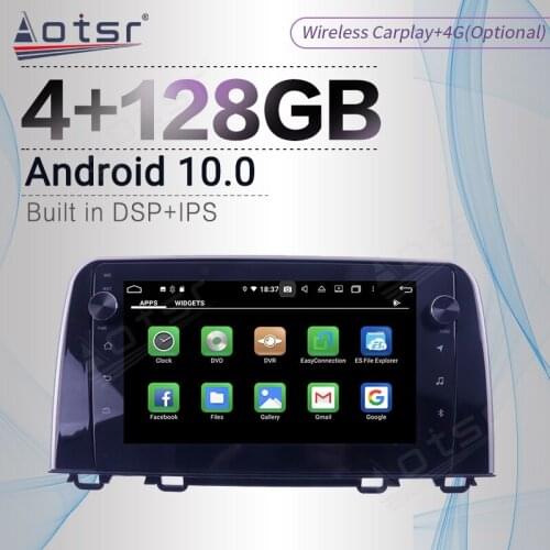 128GB For Honda CRV CR-V 5 RT RW 2016 - 2018 Android Radio Tape Recorder Car Multimedia Player Stereo Head Unit GPS Navi No 2din