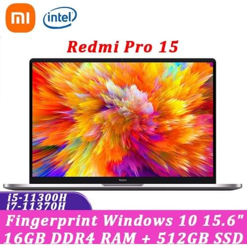 2021 Xiaomi RedmiBook Pro15 Laptop intel Core i5-11300H/i7-11370H 3.2K Super Retain IPS Screen 100%sRGB Win10 Office Notebook