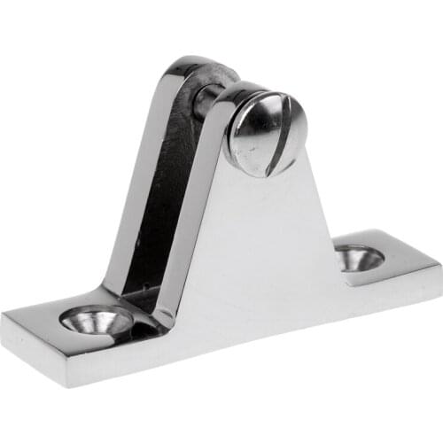 316 stainless Steel 90 Degree Deck Hinge Fitting with Bolt for Boat Cover/Canopy Accessories