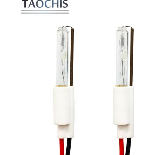TAOCHIS AC 12v 35w S21 21mm Auto HID xenon Bulbs for Koito Q5 HELLA H7 Bi xenon projector lens head light ceramics base