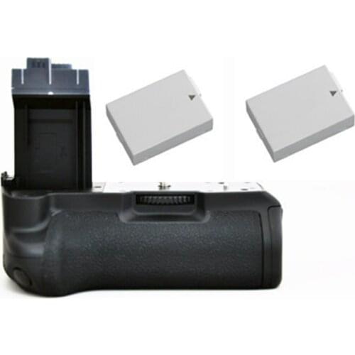 BG-E5 Battery Grip +2pcs LP-E5 Batteries for Canon for EOS Rebel XSi XS T1i 450D 500D 1000D Digital SLR Cameras