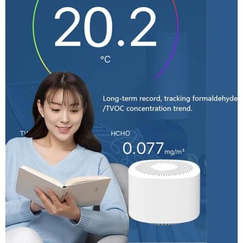 Dioxide CO2 Detector Air Quality Tester Formaldehyde Detector High Sensitive Poisoning Detector Formaldehyde Tester