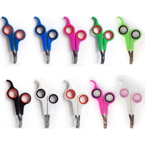 Pet Nail Clipper Cat Dog Toenail Scissors Pet Grooming Animal Claw Toe Trimmer Tool Pet Supplies Home Nailclippers