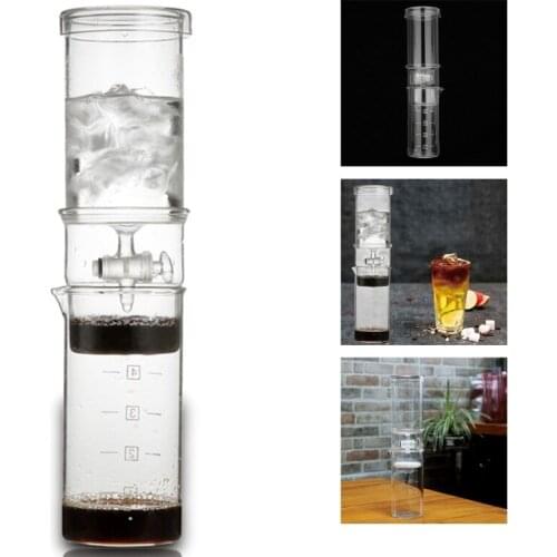 Reusable Cold Brew Coffee Maker, Coffee Machine, Detachable Cold Brew Coffee Machine for Ice Drip Espresso, (400Ml, 12Oz) Suitab