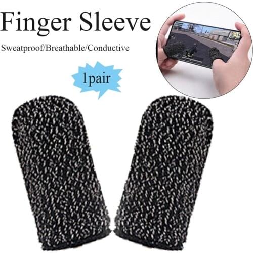 Mobile Finger Stall Finger Cots Phone for PUBG Finger Sleeve Fingerstall Pubg Triger Gatillos Para Celular Pubg Joystick Celular