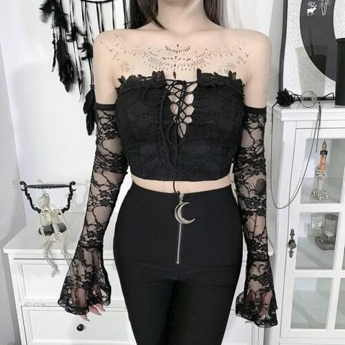 Musuos Openwork Blouses