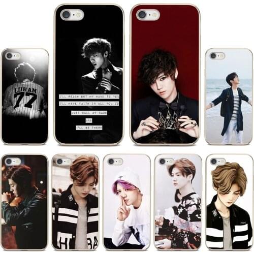 Soft TPU Phone Cover Korea Team KPOP exo luhan Poster For Huawei Nova 2 2i 3 3i Y3 Y5 Y6 Y7 Y9 Prime 2015 2016 2017 2018 2019