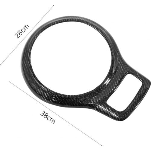 3Pcs Self-adhesive Carbon Fiber Car Central Control Gear Shift Frame Sticker for Toyota GT86 Subaru BRZ (2012-2019)
