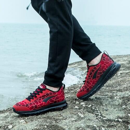 ONEMIX New Style Men Running Shoes Outdoor Leather Jogging Trekking Sneakers Summer Breathable Mesh Athletic Women Sport Shoes