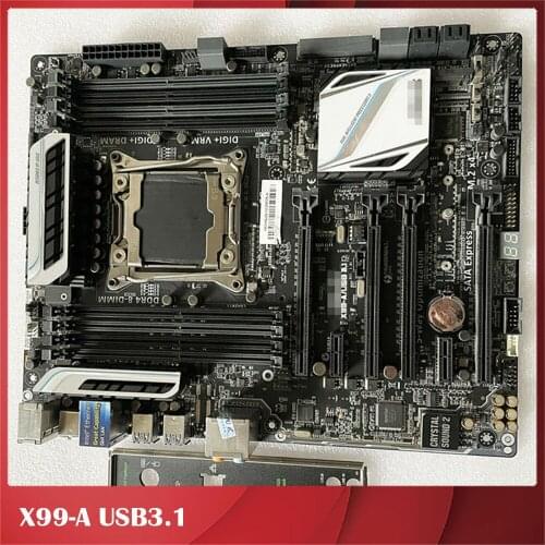Original Desktop Motherboard For ASUS for X99-A/USB3.1 2011 E5 V3 V4 RECC X99 Fully Tested, Good Quality