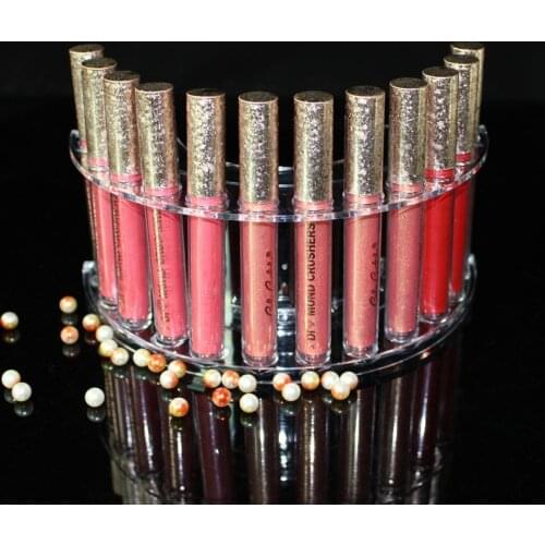 Plastic Transparent Makeup Display Rack Lipstick Stand Rack Cosmetic Organizer Holder Box High Quality