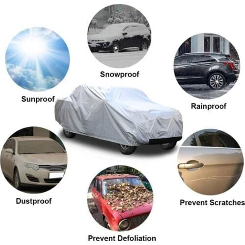 Truck Dust Cover Anti-Wind, Rain, UV Truck Protection Cover for Ford F150 Ram 1500 Chevy Silverado GMC Sierra Toyota-Tundra
