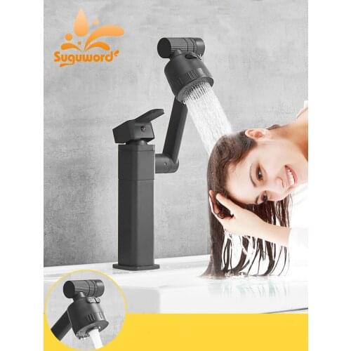 Suguword Black Bath Faucets