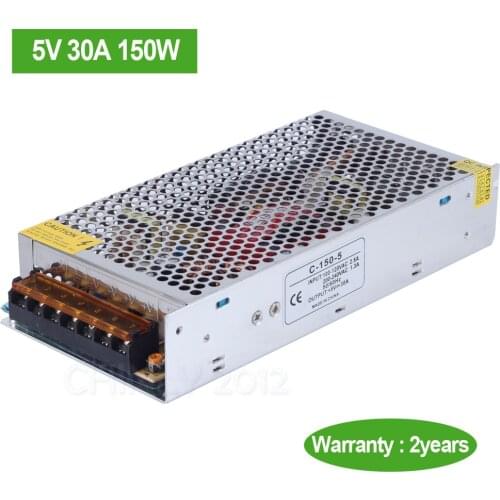 DC5V 30A 150W LED driver Switch Power Supply Transformer For Led Strip Light Adapter