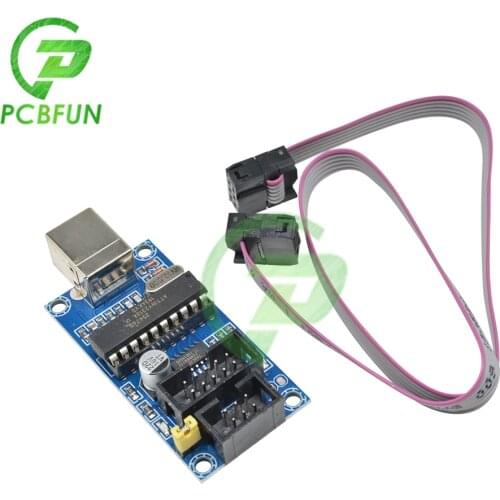 USBTiny USBtinyISP AVR ISP Programmer Bootloader For Arduino IDE Atmega Chips UNO R3 Mega 2560 With 10 pin Programming Cable