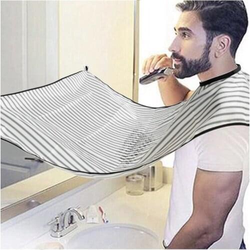 Shaving cloth Moustache cloth with suction cup Shaving apron Non-stick hair cloth Shave apron Clean beard styling