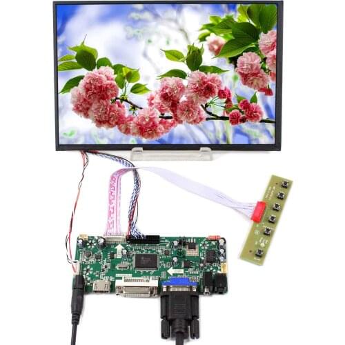 H DMI VGA DVI LCD Controller Board 10.1inch M101NWWB 1280X800 LCD Screen 10.1inch 4 Wire Resistive Touch Panel Capacitive Touch