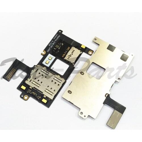 10x New Original For Lenovo P1C58 P1C72 SIM Card Socket Slot Reader Connector Board Flex Cable Replacement Repair Parts