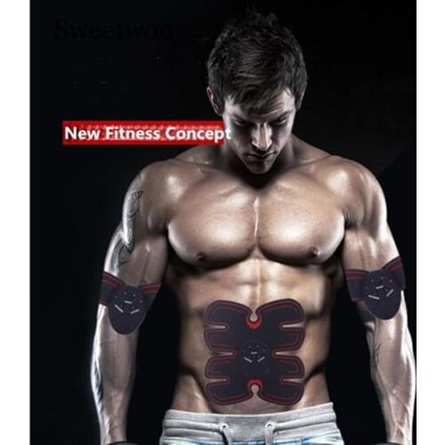 2019 New Abdominal Fitness Equipment Slimming Machine Fat Burning Intelligent Abdomen Lazy People Abdominal Training Fitness