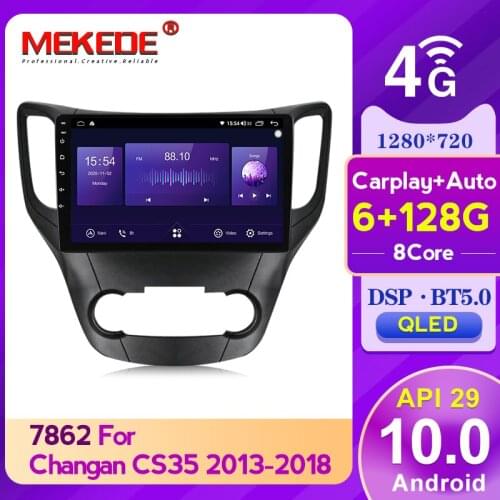 1280*720QLED API29 BT5.0 DSP Car Radio Multimedia Video Player For Changan CS35 2013 - 2018 2 din DVD WIFI carplay Auto
