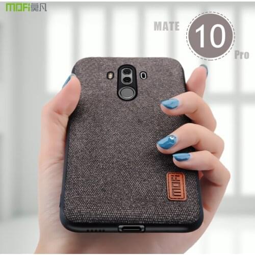 For HUAWEI Mate 10 Pro Case HUAWEI Mate 10 Case MOFi Mate 10 Hard PC For Mate 10Pro Soft TPU Fabrics Material Full Cover Cases