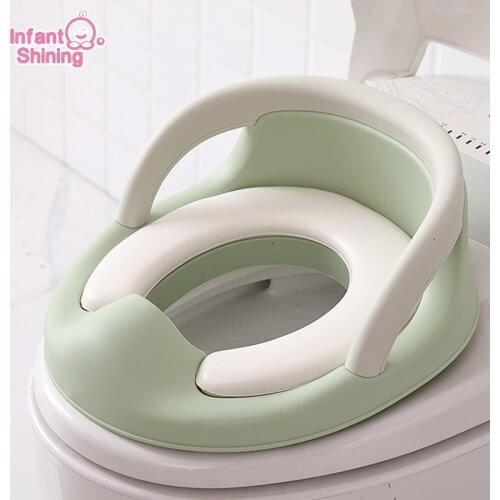 Infant Shining Kids Potty Seat Covers Toilet Training BabyToilet Seat Toilet Child Boy&Girl Cushion Potty Cover Ladder Toilet