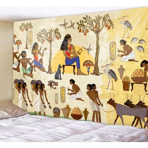 Living room home decoration star tapestry Bohemian art decoration Mandala wall tapestry Hippie witchcraft background cloth