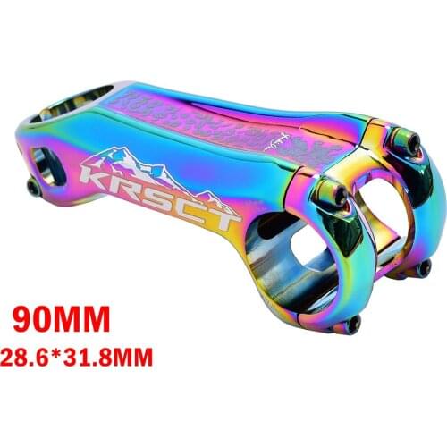 KRSCT New CNC bicycle stem road mountain bike stem mtb 20 degree 28.6*31.8mm *80/90/100mm cycling bike parts