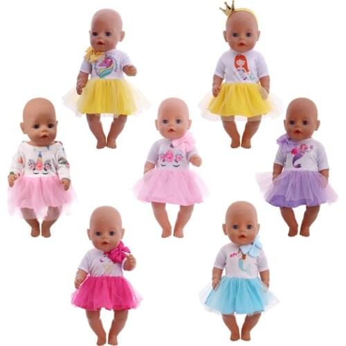 Doll clothes 3 pcs / set of headscarf + vest + pants, for 18-inch American 43 cm born doll Christmas , girls toys, birthdaygifts