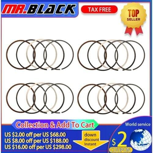 Motorcycle 55 55.25 55.50 55.75 56 mm Piston Rings For Honda CB400 CB-1 CB1 CB 1 CB400SF VTEC 400 I II III IV NC31 NC36 NC39