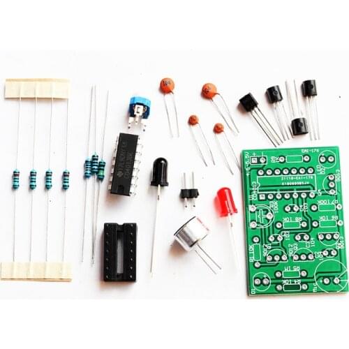 Diy electronic kit set imitate Electronic Candle Making Kit Ignite blow control simulation candle electronic training DIY parts