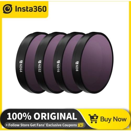 Insta360 GO 2 ND Filter Set ND8 ND16 ND32 ND64 filter optical glass For Insta360 GO 2 Easy screw-on installation