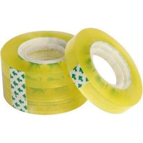 2PCS Adhesive Tape Easy Removal Transparent Masking household adhesive tape, industrial tape 12mm Wide Matte Writable