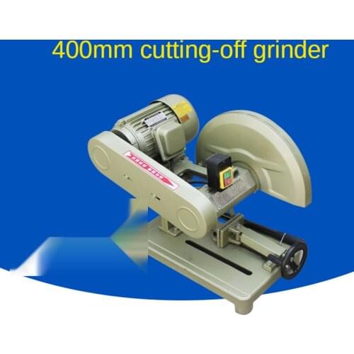 400mm profile cutting machine multifunctional steel pipe cutting machine industrial metal cutting all copper heavy duty 2.2KW 22