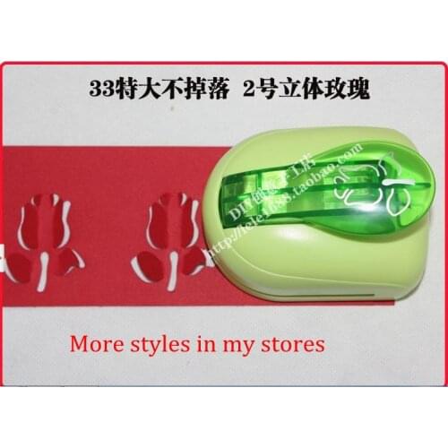 Super Large Size DIY Shaper Punch Craft Scrapbooking Hot Sale Paper Punch flower 1pc 3D