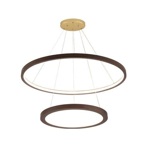 Chinese style Chinese style restaurant chandelier LED circular creative simple antique lamp Zen study tea room lamp