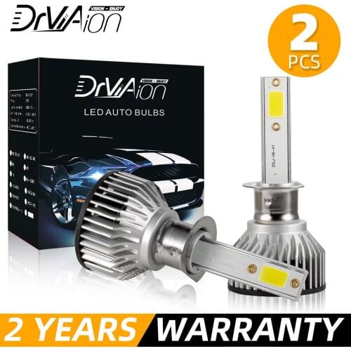 2Pcs Canbus H4 H7 LED Car Headlight Bulbs 120W 26000Lm 12V 24V COB Chip H1 HB2 9003 H8 H9 H11 6000K Auto Lamp Fog Lights