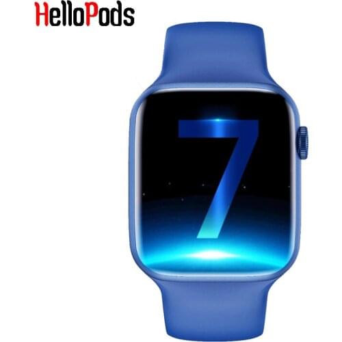 W37 2021 New IWO 14 Smart Watch Series 7 Bluetooth Call 1.75 Inch Split Screen Password Lock Sports Smartwatch PK 13 Pro W56