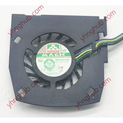 MAGIC MBT4412HF-W09 DC 12V 0.24A 4-Wire Server Baer Cooling Fan