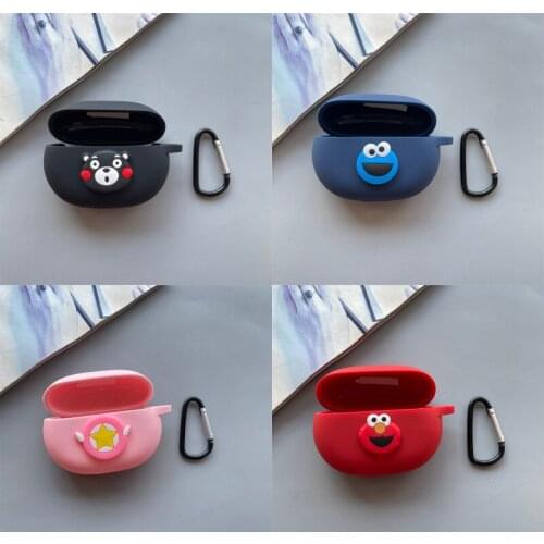 High-quality Silicone Earphone Case cute cartoon Protective Cover For Beats Studio Buds Earphone Anti-shock Headphone Accessory