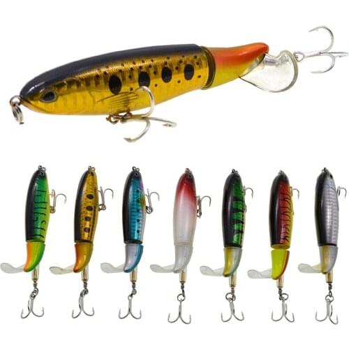 10cm 17g water whopper plopper fishing lure wobblers artificial bait action lure wobblers fishing bass fishing