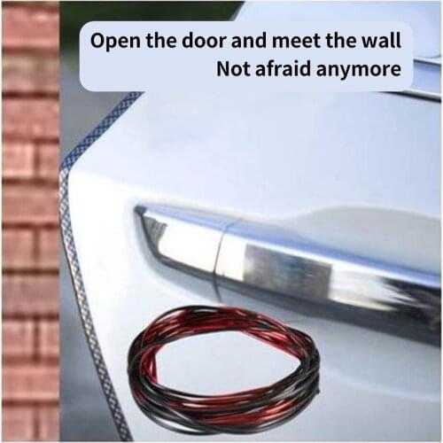 Car Door Protector Anti-Collision Strip Edge Anti-Scratch Sticker Chrome Safety Seal Protection Universal Anti-rubbing Strip