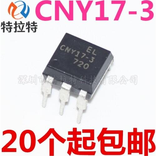 10pcs/lot CNY17-3 DIP6 CNY17 DIP DIP-6 new and original IC