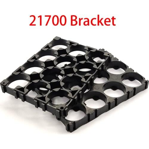 2Pcs 21700 3*4 Battery Holder Bracket Cylindrical Battery Holder For 21700 Lithium Ion Battery Pack