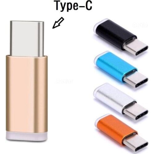 USB 3.1 Type C OTG Adapter Micro USB to Type C Male adapter For Samsung S9 Note 8/S8+/ LG G5 G6 V20 Huawei free shipping